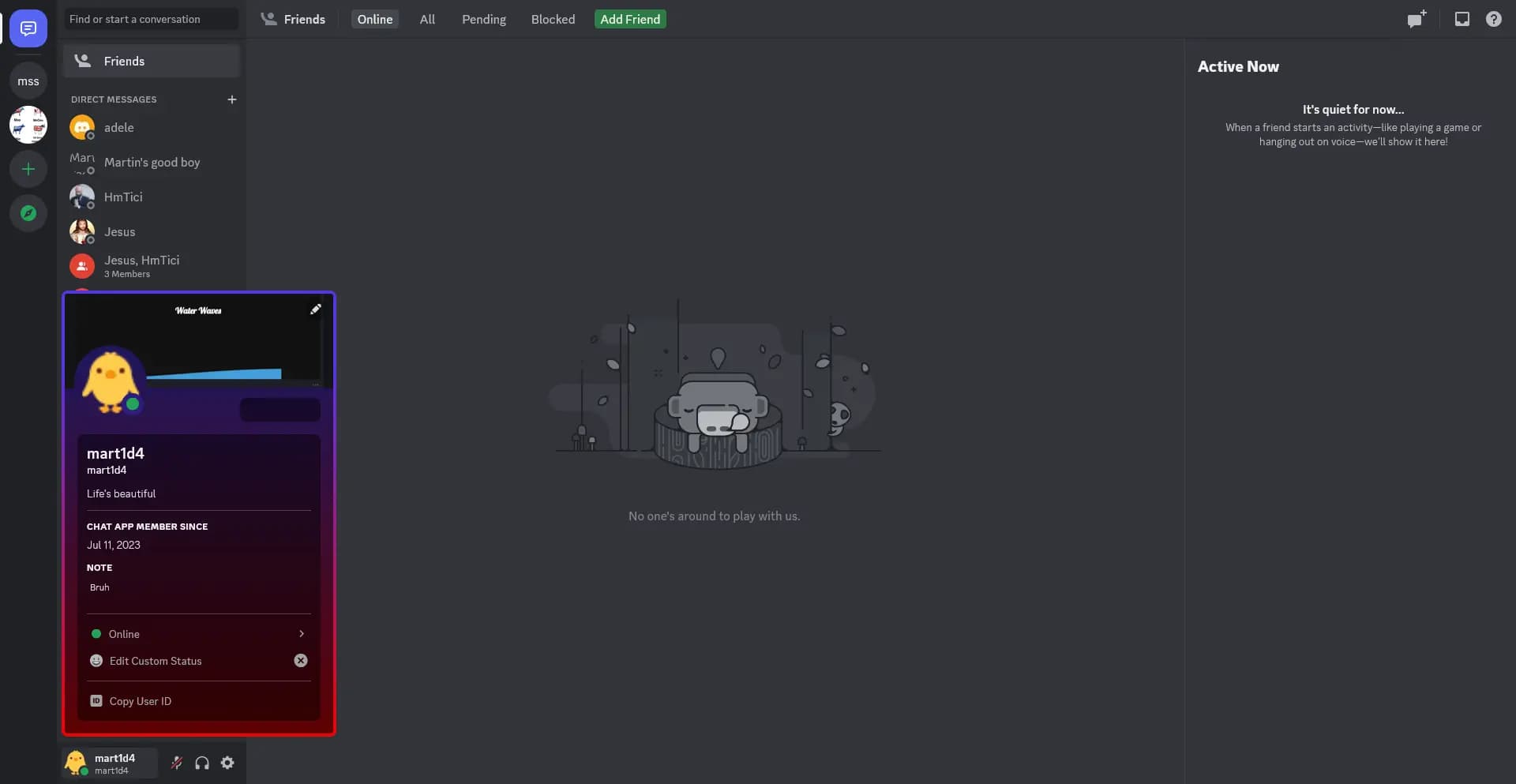 Screenshot of the Spark app